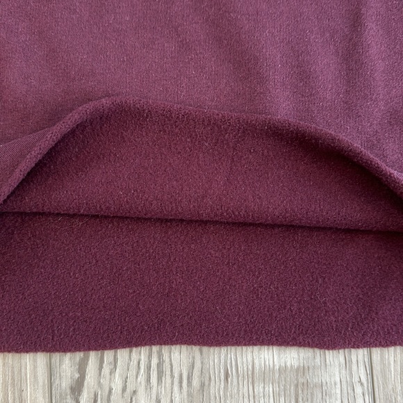 Harvard fleece-lined cropped hooded sweatshirt / hoodie worn once, SUPER SOFT!!! - Picture 3 of 6